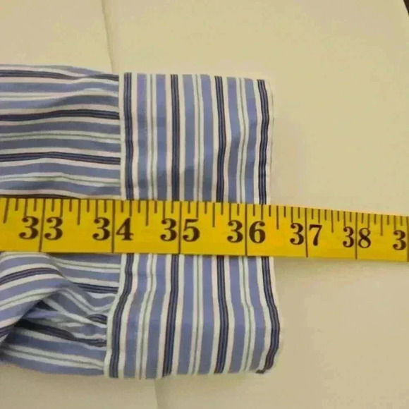 Ralph Lauren Mens Button down Polo Striped Long Sleeve Classic Fit 2X Big - Picture 9 of 10